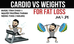Cardio và tập tạ - Cái nào tốt cho giảm mỡ hơn nhỉ