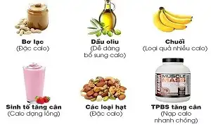 Chọn đồ ăn tốt để tăng cân tối đa nhưng ít tăng mỡ