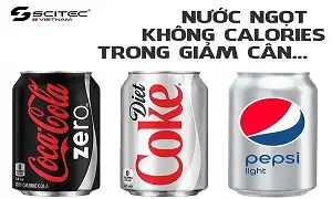 Đừng uống nước ngọt không Calories khi giảm cân