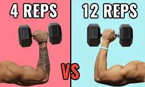 Khoảng rep nào tối ưu cho việc phát triển cơ bắp