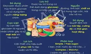 Lợi ích của tinh bột trong bữa ăn hàng ngày