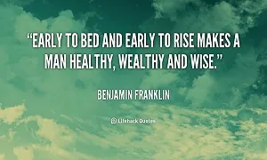 Ngủ sớm dậy sớm tạo những lợi ích không ngờ cho bạn