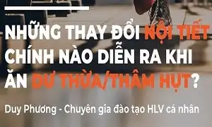 Nội tiết tố thay đổi thế nào khi thay đổi ăn uống