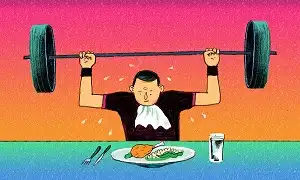 Tập xong không ăn để dành chiều ăn luôn được không