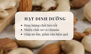 Vì sao nên ăn hạt dinh dưỡng