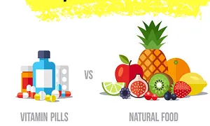 Vitamin tổng hợp không thể thay thế vitamin tự nhiên được