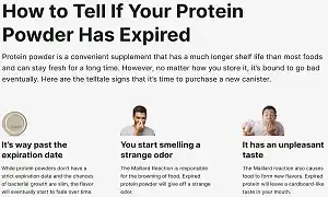 Whey Protein có hạn dùng hay hết hạn dùng có sao không