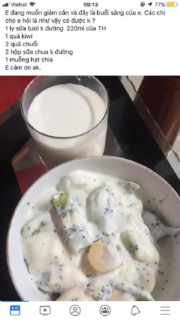 1 bữa ăn Eat Clean được chia sẽ trên mxh rất nhiều 1 bữa ăn Eat Clean được chia sẽ trên mxh rất nhiều