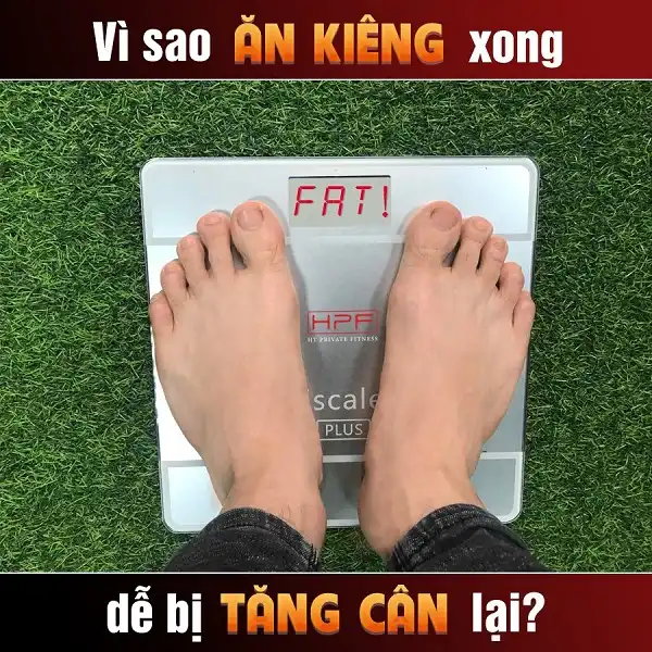 Ăn kiêng thành công nhưng giữ cân thất bại là điều bình thường