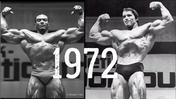 Sergio Oliva và Arnold Schwarzenegger đã từng thi dự thi 1 mình nên ez win Sergio Oliva và Arnold Schwarzenegger đã từng thi dự thi 1 mình nên ez win