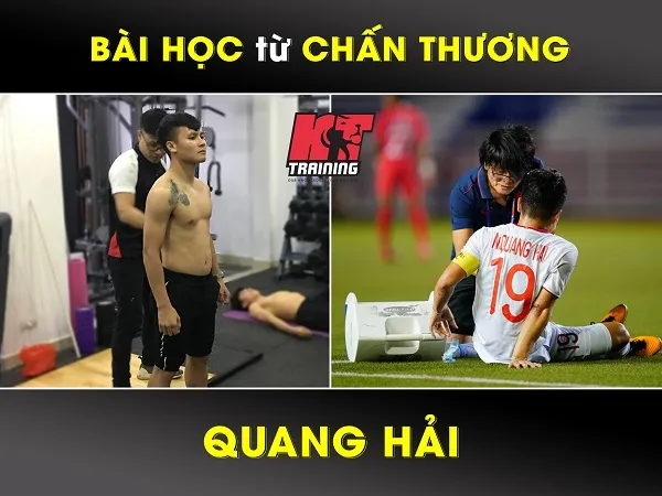 Bài học chấn thương từ Quang Hải Bài học chấn thương từ Quang Hải