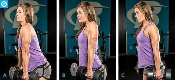Bài tập dumbbell shrug thì hay xoay vai