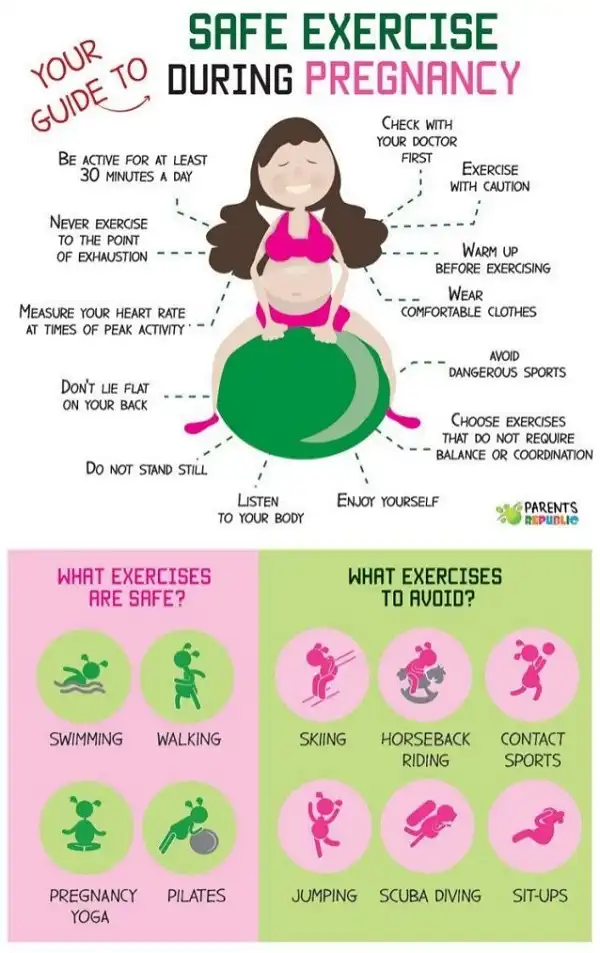 Cẩn thận khi tập thể dục trong thời kỳ mang thai
