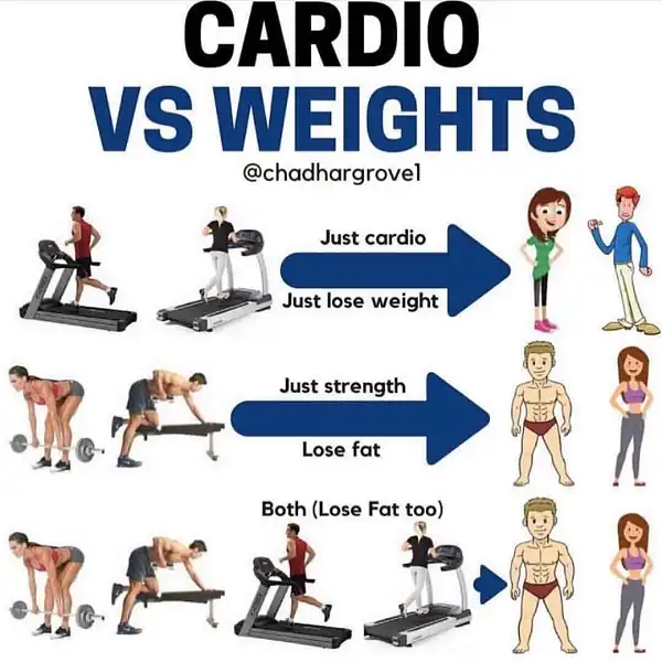 Cách tốt nhất là tập với tạ xong thì Cardio khoảng 30-45p Cách tốt nhất là tập với tạ xong thì Cardio khoảng 30-45p