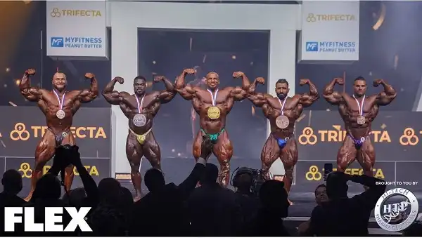 Kết quả cuộc thi Mr. Olympia 2021