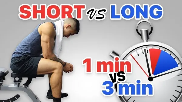 Nghĩ quá lâu giữa 2 hiệp tập không tốt cho phát triển cơ