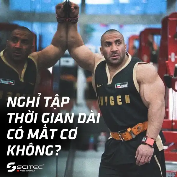 Nghĩ tập vài tuần không mất cơ như bạn tưởng tượng đâu