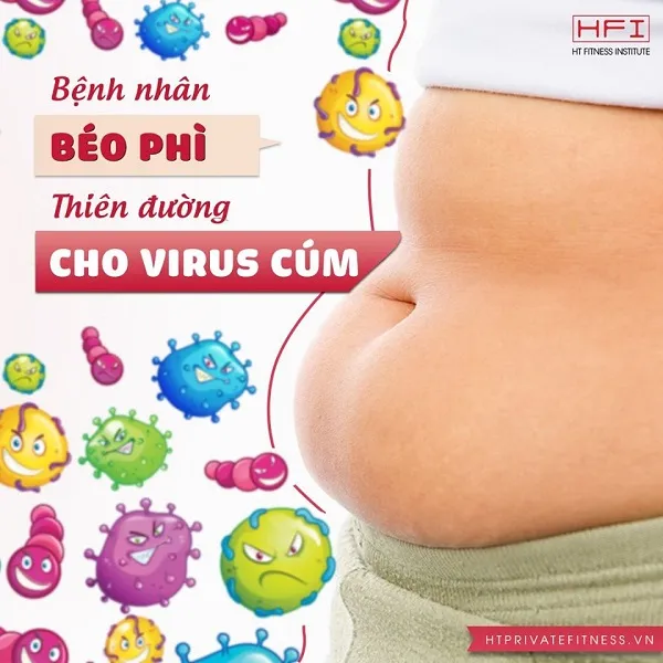 Người béo phì có nguy cơ nhiễm cúm gấp đôi Người béo phì có nguy cơ nhiễm cúm gấp đôi