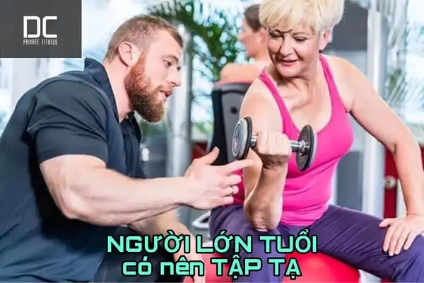 Chả có lý gì mà người lớn tuổi ko thể tập tạ được cả Chả có lý gì mà người lớn tuổi ko thể tập tạ được cả