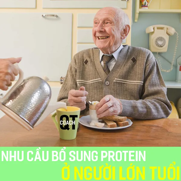 Nhu cầu bổ sung Protein ở người lớn tuổi nhiều hơn bạn nghĩ