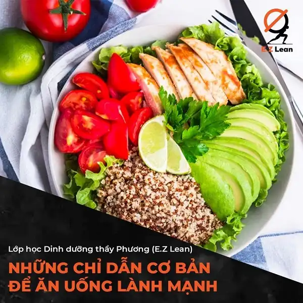 Những chỉ dẫn để có 1 chế độ ăn lành mạnh