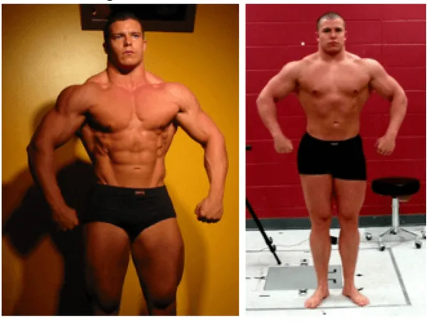 Sebastie 202lbs bên trái và Sebastie 220lbs bên phải Sebastie 202lbs bên trái và Sebastie 220lbs bên phải