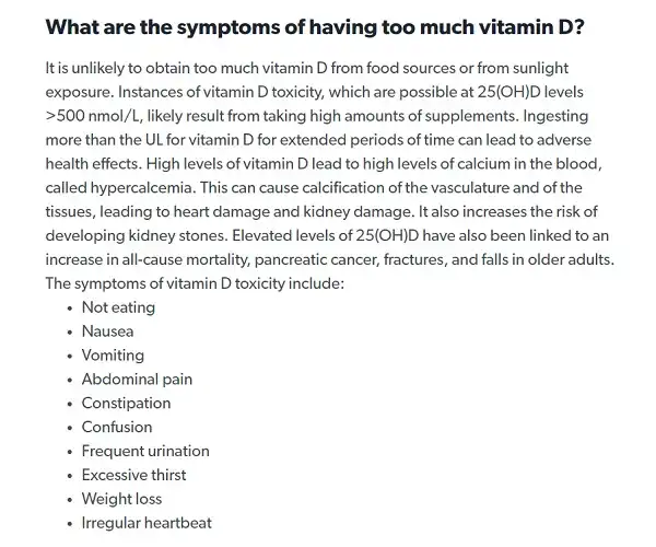 Sử dụng Vitamin D đúng liều lượng nếu không muốn bị ngộ độc