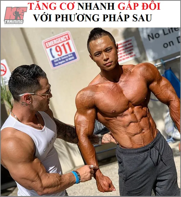 Tăng cơ nhanh gấp đôi với phương pháp đơn giản sau