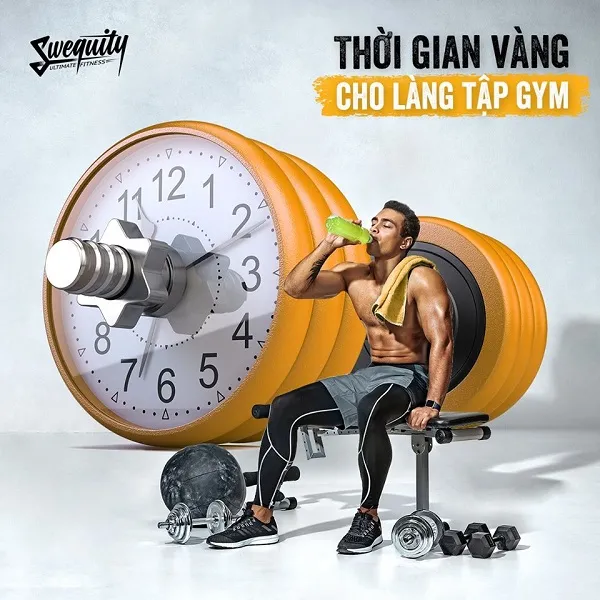 Tập gym vào lúc sáng, trưa hay chiều tối là tùy bạn Tập gym vào lúc sáng, trưa hay chiều tối là tùy bạn