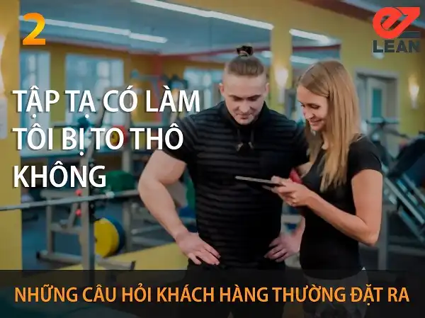 Tập tạ làm to thô tùy thuộc vào di truyền, giới tính và cường độ tập luyện Tập tạ làm to thô tùy thuộc vào di truyền, giới tính và cường độ tập luyện
