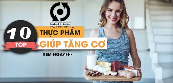 Top 10 loại thực phẩm tăng cơ bắp cho dân gym thể hình Top 10 loại thực phẩm tăng cơ bắp cho dân gym thể hình