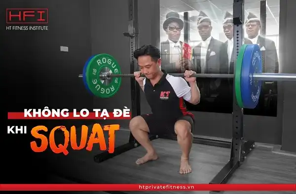 Vượt qua điểm yếu trong Squat để không bị đè Vượt qua điểm yếu trong Squat để không bị đè