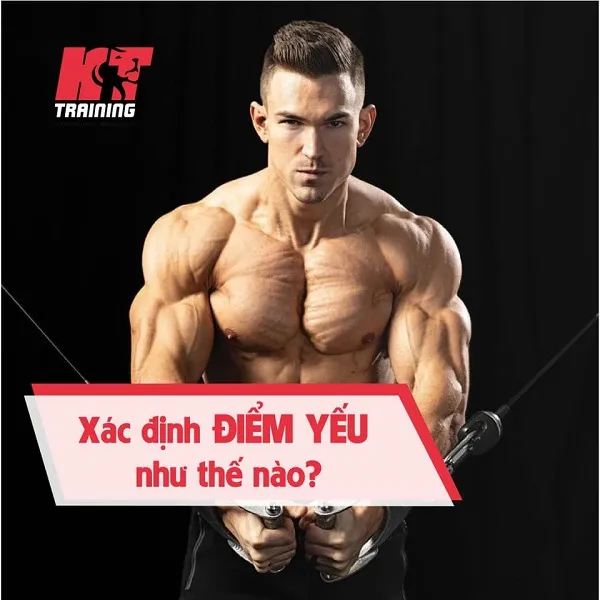 Xác định điểm yếu nhóm cơ như thế nào Xác định điểm yếu nhóm cơ như thế nào